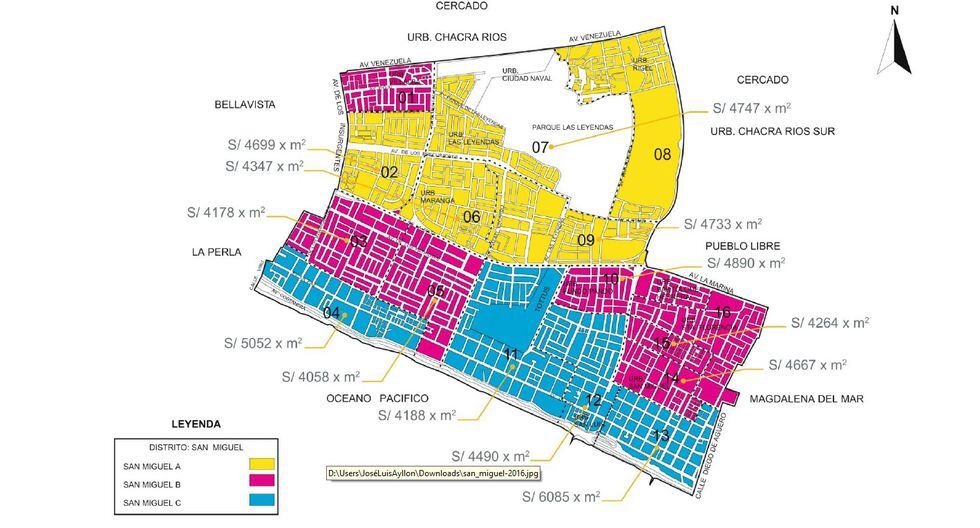 Conozca cómo varían los precios de las viviendas al interior de un