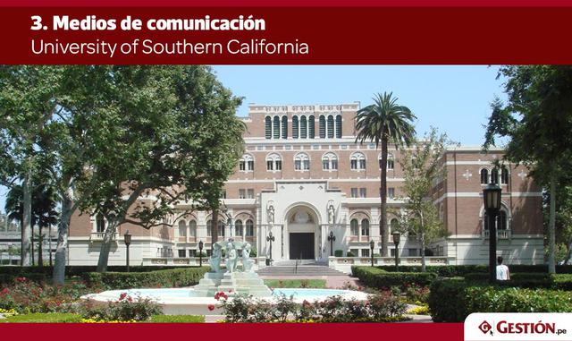 USC ocupa el primer lugar en la clasificación de QS para obtener un grado en comunicaciones y medios de comunicación. La escuela también sobresale en los deportes universitarios.