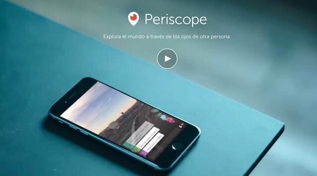 Periscope. Con solo nueve meses de existencia, esta aplicación para transmitir videos en vivo fue reconocida como la Mejor Aplicación para iPhone en 2015. Esta app gratuita de Twitter, lanzada en marzo pasado, ha superado los 10 millones de usuarios convi