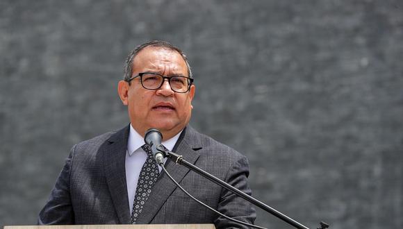 Alberto Otárola pidió al Congreso debatir el proyecto de ley anunciado desde el mensaje a la Nación sobre la PNP. (Foto: PCM)