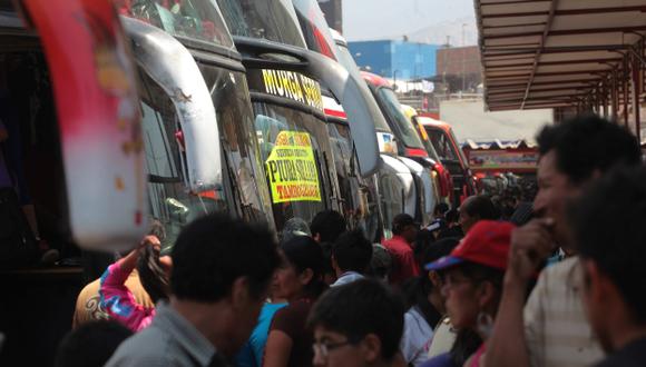 Terminales de Lima, Arequipa y Tacna reportan alza en precios de pasajes. (Foto: GEC)
