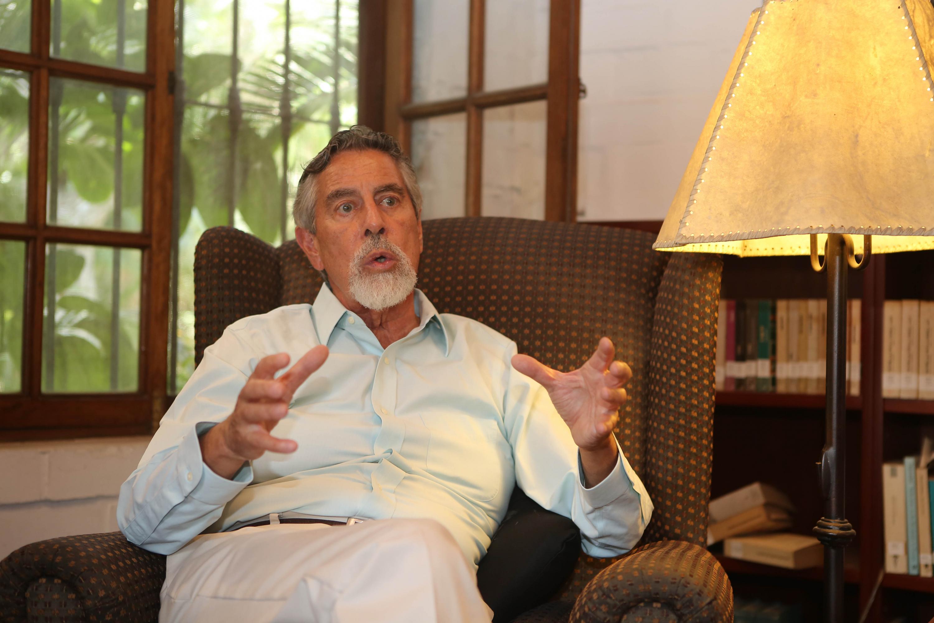 Actividad. Francisco Sagasti informó que en las próximas semanas el Partido Morado presentará a los integrantes de su equipo de plan de gobierno