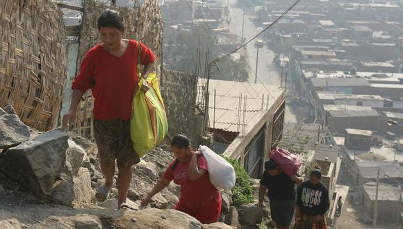 Hoy el mayor número de pobres y de personas que viven con al menos una necesidad básica insatisfecha están en Lima. . (Foto: Andina)