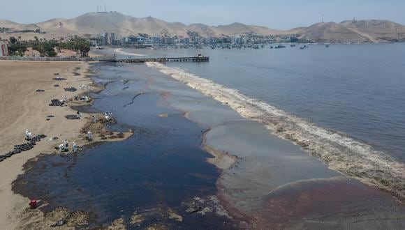 Ministerio del Ambiente indica que todavía hay presencia de hidrocarburo en playas afectadas por derrame de petróleo de Repsol y que informe del estado actual de balnearios estará a fines de enero. (Foto: GEC)