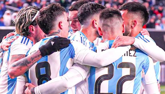 Sigue la señal del Canal 7 de Televisión Pública para ver el amistoso FIFA entre la selección Argentina y Costa Rica este martes 26 de marzo por un amistoso internacional de la fecha FIFA 2024. (Foto: AFP)