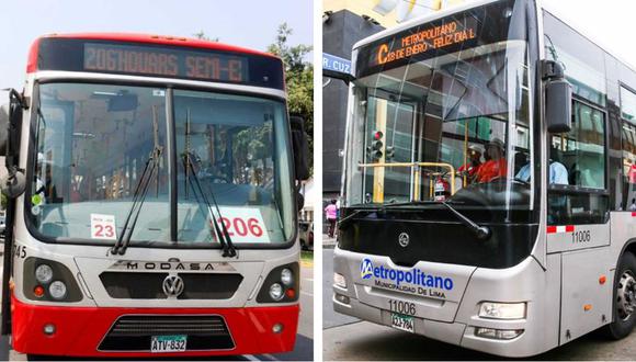 Metropolitano y Corredores Complementarios operarán de forma regular durante paro de transportistas. (Foto: Andina)