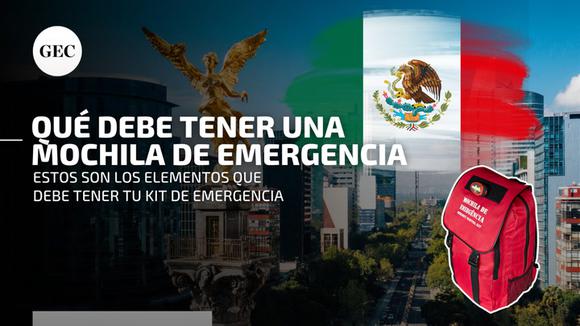 Tremors in Mexico: What should be in an emergency bag, according to the National Seismic Service?