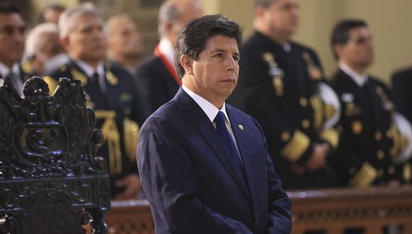 Pedro Castillo negó ser un corrupto en evento con la PNP. (Foto: Presidencia)