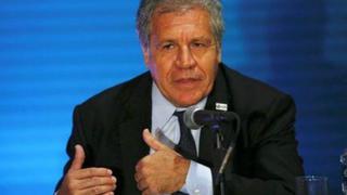 Jefe de OEA pide sesión extraordinaria para discutir crisis en Venezuela