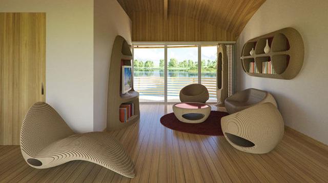 Todo el interior está hecho de madera de teca a prueba de fugas y capaces de soportar diferentes temperaturas, alta humedad y salinidad. Además cocina y baños son resistentes al moho y las bacterias. (Foto: Forbes)