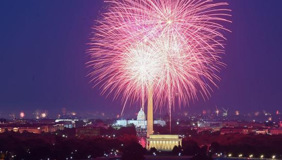 El Día de la Independencia es una fiesta en Estados Unidos (Foto: AFP)