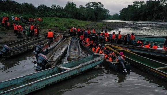 Las autoridades de Panamá, el único país en América con una operación humanitaria en torno al flujo migratorio que se mueve hacia Estados Unidos (Getty Images).
