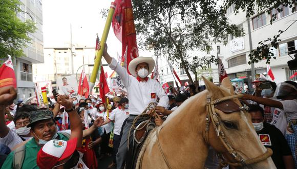 Pedro Castillo es candidato presidencial de Perú Libre, fundado por Vladimir Cerrón. (Foto:  GEC)