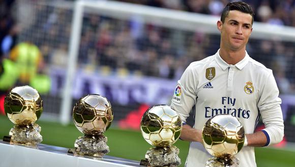 Esto convierte a Ronaldo, junto a Lionel Messi, en el jugador que más veces ha ganado el trofeo (Foto: Andina).