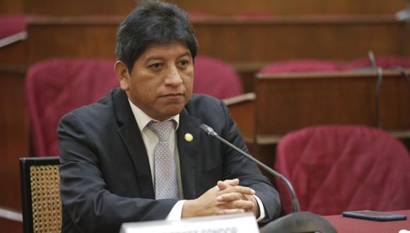 Josué Gutiérrez se mostró a favor de que se declare el estado de emergencia en todo Lima Metropolitana. (Foto: Congreso)