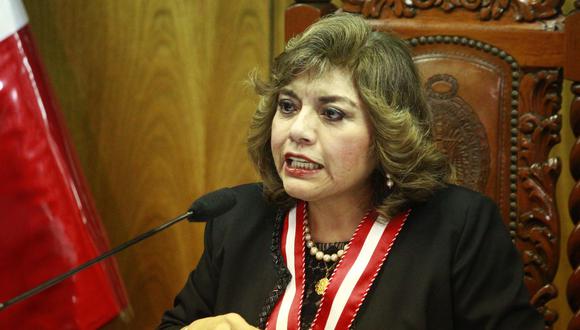 Exfiscal de la Nación, Zoraida Ávalos, fue inhabilitada para ejercer un cargo público por 5 años.  (Foto: Andina)