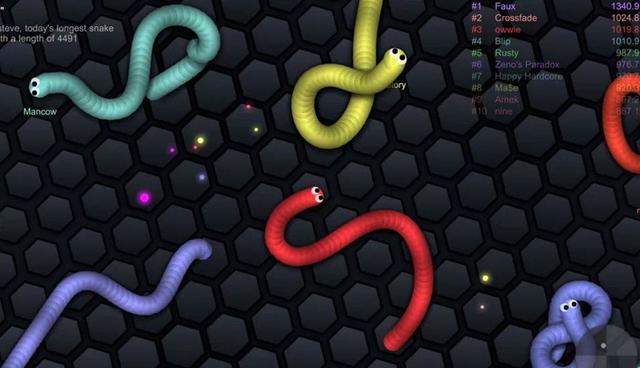 FOTO 3 | Slither.io. Slither.io ha pasado 34 semanas como la aplicación gratuita número 1. (Foto: iTunes)