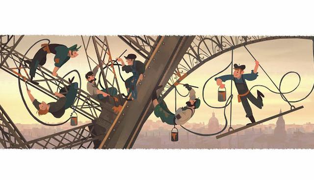 Torre Eiffel (31 de marzo) (Google)