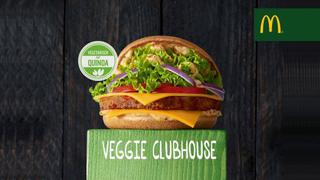 McDonald's ofrece en Alemania las “Veggie Clubhouse”, hamburguesas vegetarianas de quinua