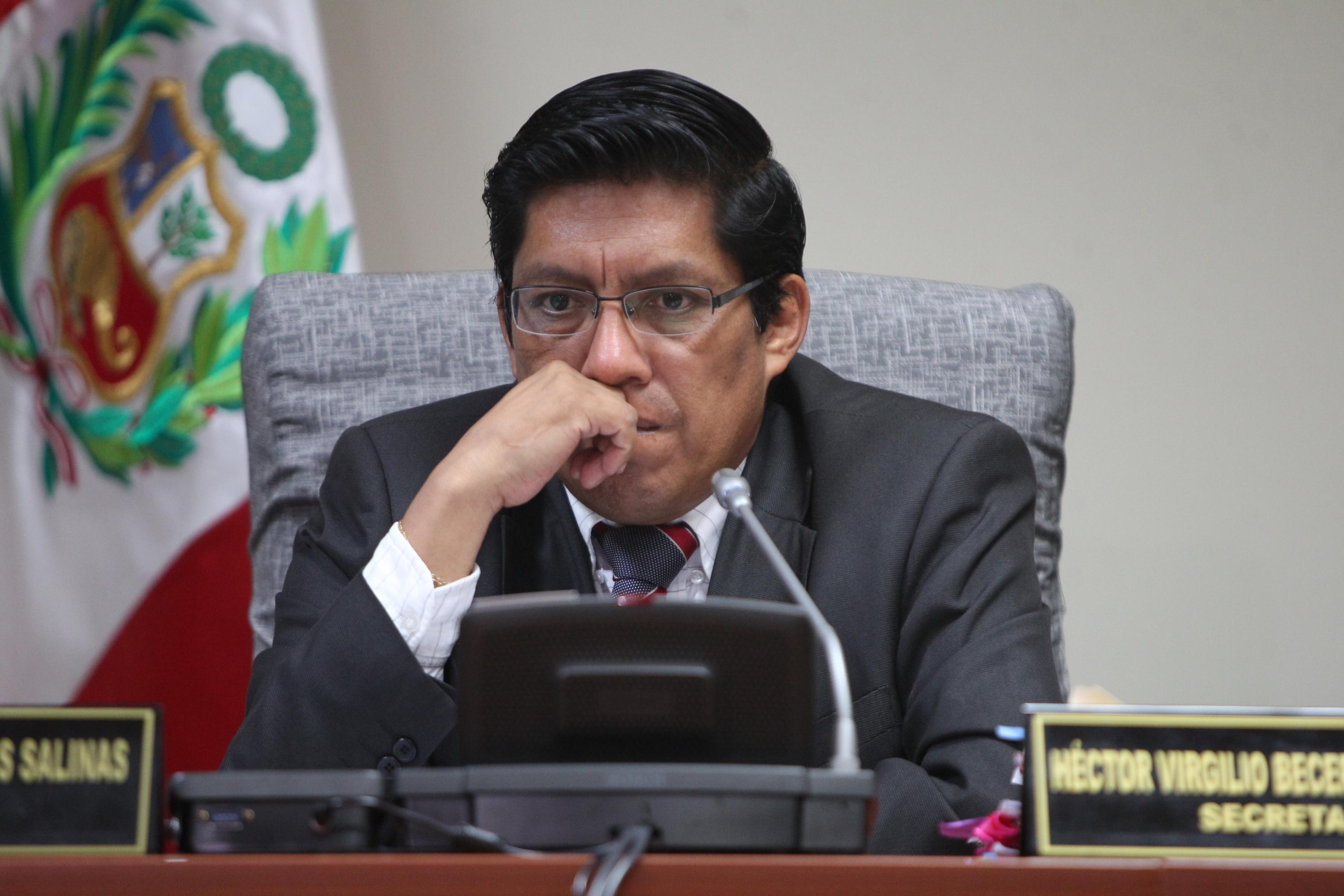 Vicente Zeballos alertó sobre la demora en la ratificación de las fiscales que investigal a 'Los Cuellos Blancos del Puerto'. (Foto:GEC)