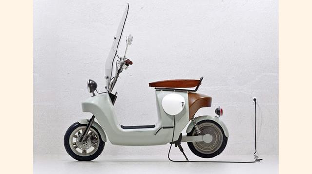 Este scooter eléctrico cuenta con un cuerpo que emplea elementos como cáñamo, lino y bioresinas extraídas de elementos vegetales. (Foto: Blog)