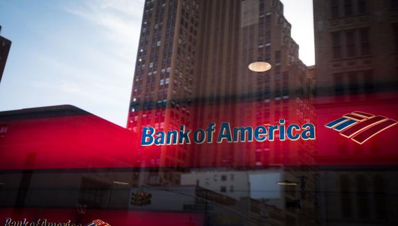 Una agencia de Bank of America en Nueva York.