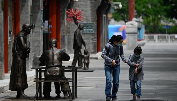 La situación sanitaria en Pekín es "grave y complicada", indicó un responsable de la ciudad. (Photo by WANG Zhao / AFP)