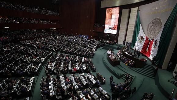 Vista general del pleno de la Cámara de Diputados en Ciudad de México, México (Foto de José Méndez / EFE)