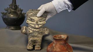 EE.UU. devuelve a Perú docenas de artefactos robados