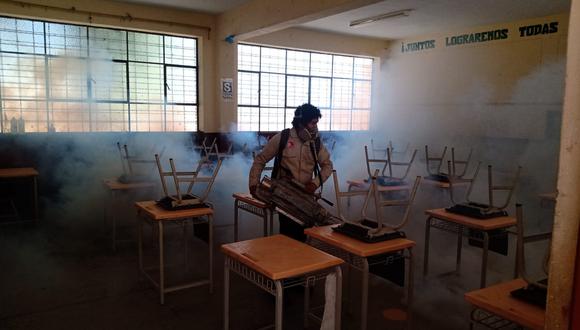 Casos de dengue en escolares y trabajadores de colegios se vienen incrementando en La Libertad. (Foto: GEC)