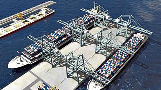Se invertirán US$ 1,500 millones este año en tres proyectos portuarios 