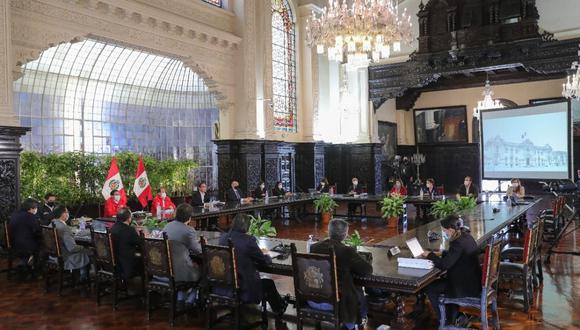 Consejo de Ministros (Foto: Palacio de Gobierno)