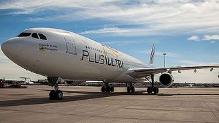 Plus Ultra estrena nuevo avión en su ruta Madrid-Lima, ¿cómo es su diseño?