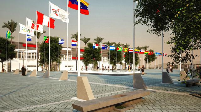 La infraestructura albergará a los deportistas que irán a los Juegos Panamericanos de Toronto en 2015 (Canadá) y a los Juegos Panamericanos de Lima, en el 2019. (Foto Wilfredo Huanachin)