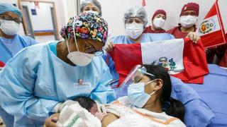 Nace el primer bebe del Bicentenario en el Instituto Nacional Materno Perinatal 