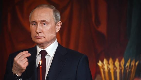 Putin acusa abiertamente al fundador de la URSS de arrancar a Rusia sus territorios históricos para “regalárselos” a las nuevas repúblicas. (Foto: Alexander Nemenov | AFP)