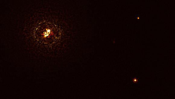 Esta imagen muestra el planeta que orbita el sistema b Centauri. (Foto: Difusión)