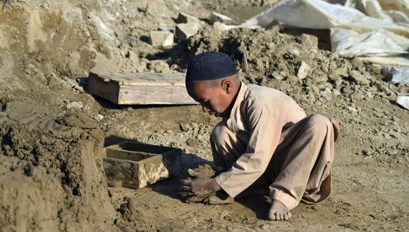 Según datos de la OIT, unos 160 millones de niños (es decir, casi uno de cada diez en todo el mundo), están sometidos a trabajo infantil. (Foto de Javed TANVEER / AFP).
