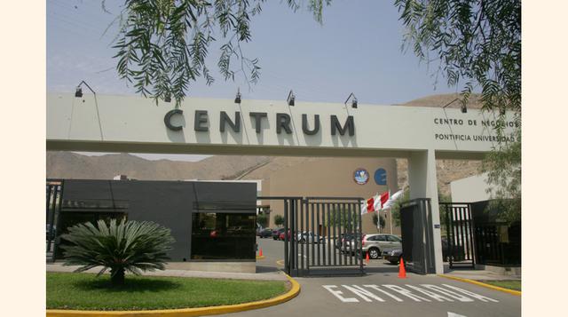 Centrum Católica. Su Virtual International Managerial MBA está en puesto 13 pero bajó dos lugares. El salario de sus egresados alcanza los US$93,606 al año. (Foto: Usi)