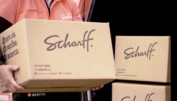 La empresa cuenta con 270 puntos Scharff destinados al envío y recepción de paquetes para pequeños emprendedores.