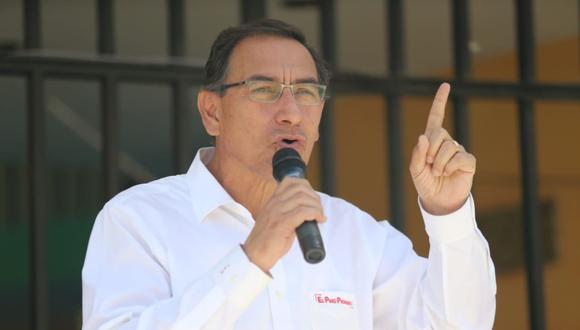 Martín Vizcarra descartó una "persecución política" contra el ex mandatario Alan Garccía. (FOTO: USI)