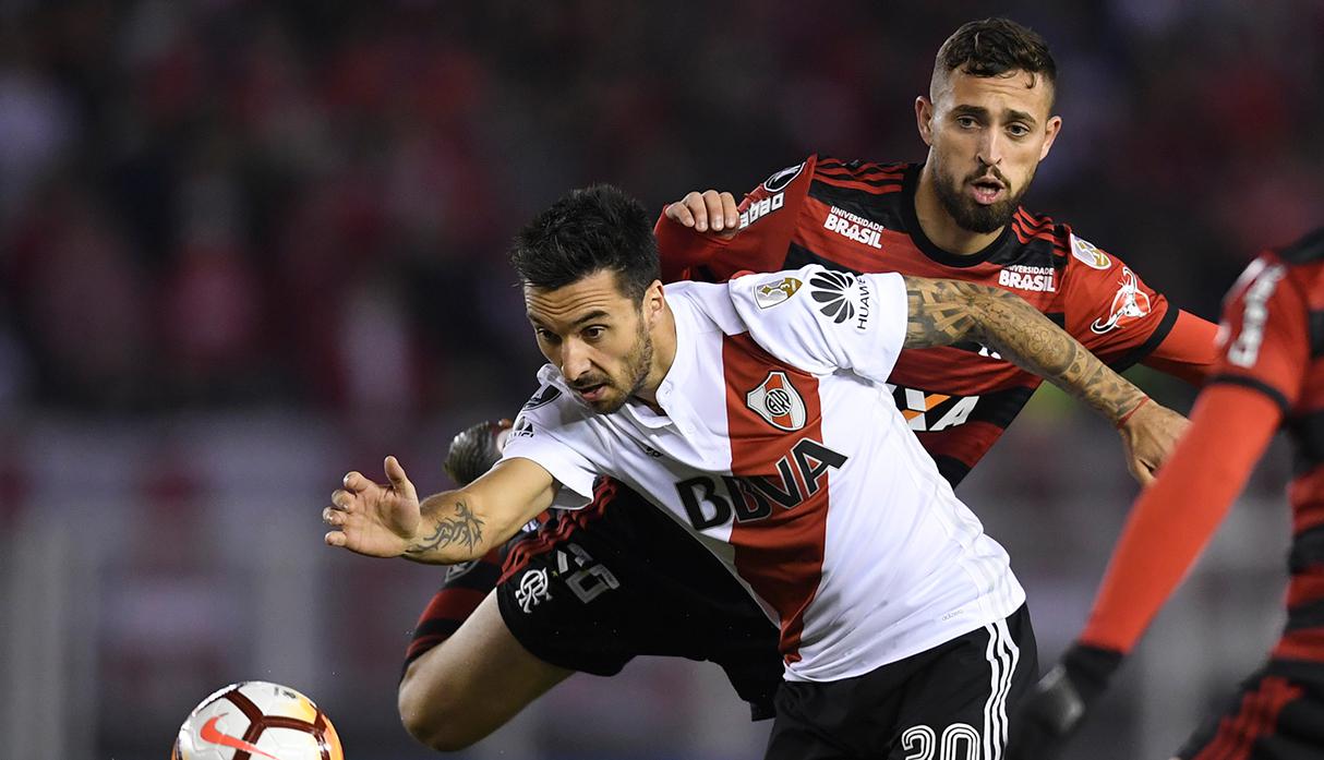 La final que se disputará en el Monumental de Lima será la quinta ocasión en que los dos clubes se enfrenten en la Copa Libertadores (Foto. AFP)