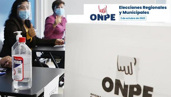 Más de 24.7 millones de personas han sido llamadas a las urnas para las elecciones del 2 de octubre. (Foto: ONPE)