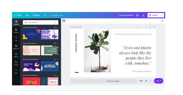 FOTO 7 | 7. Canva - Presentaciones