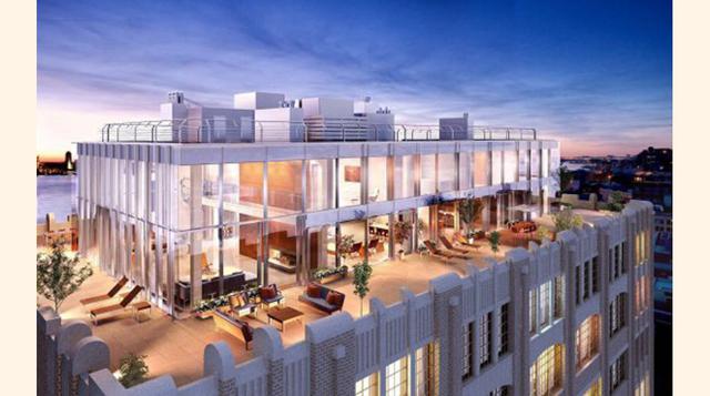 La suite Ty Warner Penthouse Suite Four Seasons, de US$ 45,000 la noche, parece estar suspendida sobre Manhattan. Sus ventanas de piso a techo dan una vista de 360 ​​grados de Nueva York. (Foto: Luxuo)