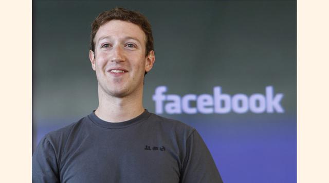 Mark Zuckerberg. Fortuna personal: US$ 28,600 millones. El fundador y director ejecutivo de Facebook es conocido por su apariencia informal.  Puede verse frecuentemente en jeans, camiseta y zapatos deportivos.  De hecho fue a una de sus más importantes re