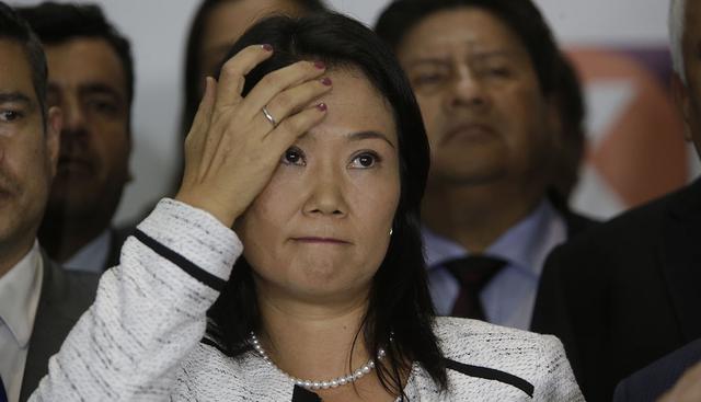 Nada parecía advertir a Keiko Fujimori lo que se vendría en el 2018. (Foto: GEC)