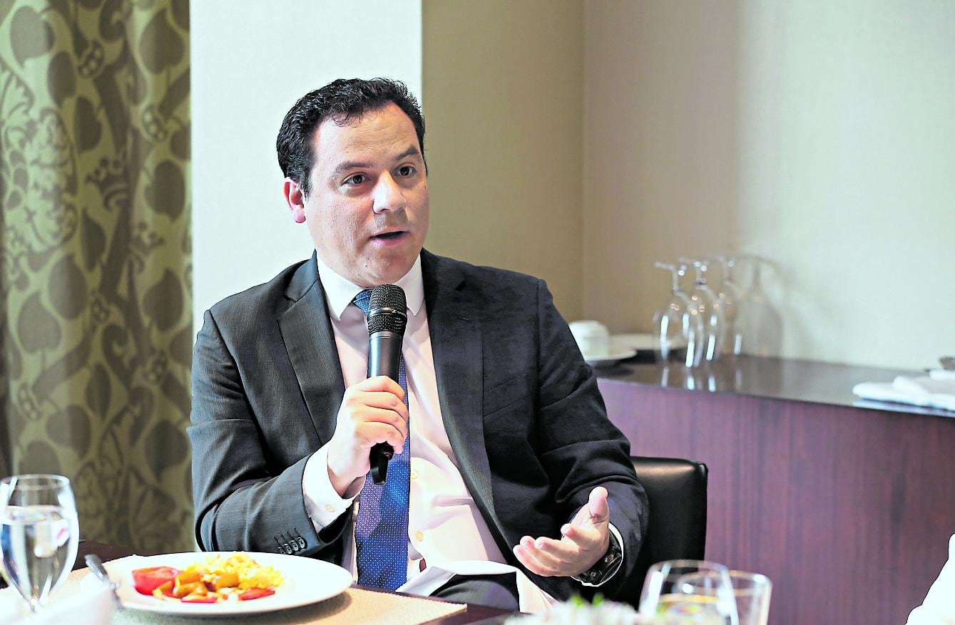 LIMA, 15 DE ENERO DEL 2020
FOTOS DURANTE LA MESA REDONDA SOBRE "FONDOS DE INVERSION  FIBRAS" ORGANIZADO POR EL DIARIO GESTION Y LA EMPRESA EY.