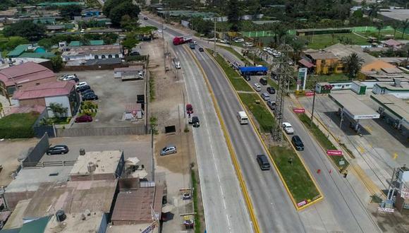 La obra incluye la implementación de dos vías en doble sentido, de dos carriles cada una. (Municipalidad de Lima)