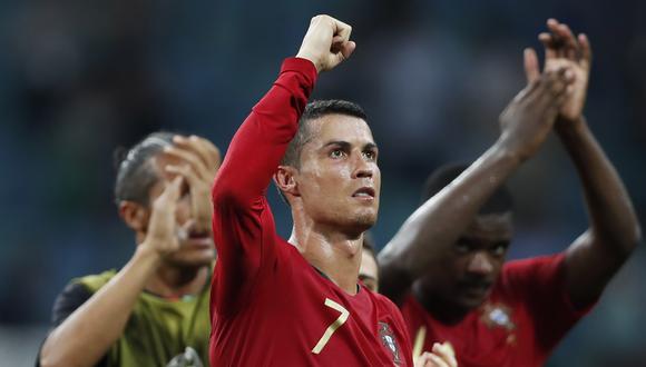 Cristiano Ronaldo fue la figura del España vs Portugal. (Foto: AP)